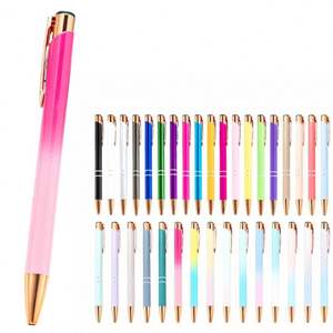 Stylo Bille Rétractable à Double Bobine pour Fabricant Grossiste, Personnalisable avec Logo, Corps en Aluminium 1,0 mm pour Publicité - Product Image 3