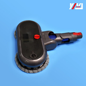 Brosse de sol pour aspirateur, tête de serpillière électrique avec aspiration et fonction de lavage intégrées, accessoires pour usage domestique - Product Image 2