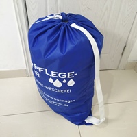 Sacs à linge résistants en polyester avec fermeture de verrouillage à cordon pour couette et drap de lit