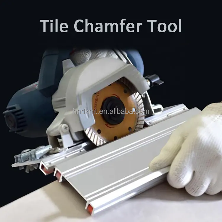 45° Tile Chamfering Machine – Aluminum Alloy Cutting Tool For Angle Grinder, For Ceramic, Marble & Stone