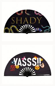 Abanico Plegable Grande de Bambú, Elegante Producto Artesanal de Bambú - Product Image 5