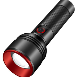 2025年 最新 超高輝度 強力 ホワイト 3モード 伸縮ズーム アルミ合金製 タクティカル懐中電灯 LEDフラッシュライト - Product Image 1