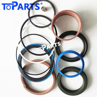 11709617 TOPARTS Kit de réparation de joints pour vérin hydraulique BL61 pour vérin de levage de chargeuse-pelleteuse, matériaux PU+NBR+PTFE, haute qualité ISO9001