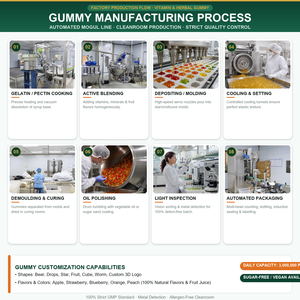 Caramelle Gommose al Glicinato di Magnesio e Taurato con 200mg di Taurina, Formula Multi-Magnesio, Produttore OEM ODM all'Ingrosso, GMP - Product Image 6