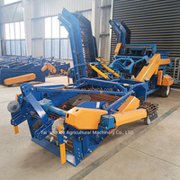 Tracteur automatique moissonneuse faucheuse pour pomme de terre patate douce carotte entraînement par engrenage multifonctionnel 900mm largeur de travail noyau