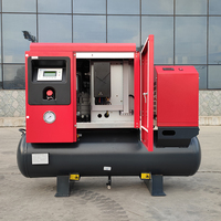 Compresseur d'air monophasé Sollant 4-en-1 tout-en-un avec sécheur d'air 7bar 8bar 7.5kw Compresseur d'air industriel