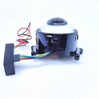 Feux LED dynamiques Devil Eyes 12V-36V pour phares de voiture, 6 modes, télécommande, feux Devil Eyes