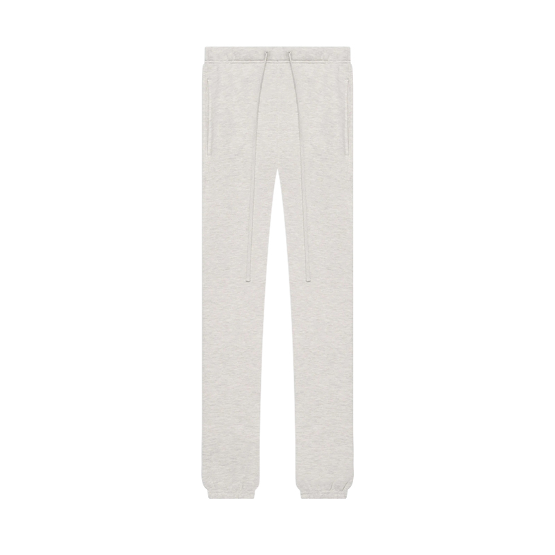 Light oatmeal cuffed pants
