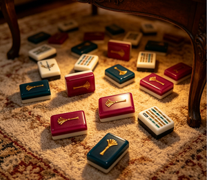 Jeu <span class=keywords><strong>de</strong></span> Mahjong en Acrylique <span class=keywords><strong>de</strong></span> Haute Qualité, Durable, Taille Personnalisée, Portable, Écologique, Moderne, pour 4 Joueurs, Idéal pour les Soirées <span class=keywords><strong>de</strong></span> Jeu <span class=keywords><strong>de</strong></span> Style Américain et les Voyages - Product Image 3