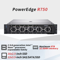 Nouveau Stock Original Serveur d'Entreprise 2U Dell EMC PowerEdge R750 R750xs R750xa Intel Xeon GPU IA Stockage Serveur Rack