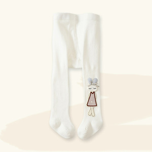 <span class=keywords><strong>Collant</strong></span> autunnali multicolore in maglia senza <span class=keywords><strong>cuciture</strong></span> per bambini <span class=keywords><strong>con</strong></span> calze opache da cucire <span class=keywords><strong>con</strong></span> coniglio Leggings Pop per ragazze - Product Image 2