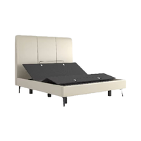 ENKE NK-DA10 Lit de rangement réglable en hauteur, design pliable, utilisation moderne pour chambre à coucher, mobilier de haute qualité, quatre moteurs, métal et contreplaqué