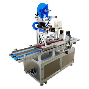 Machine d'étiquetage automatique pour bouteilles carrées en plastique à 4 côtés pour gel douche, shampoing et savon liquide - Product Image 3