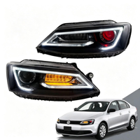 Kit de phares LED de style A5 pour VW Sagitar avec feux de jour LED et clignotants séquentiels dynamiques – Lampe de remplacement