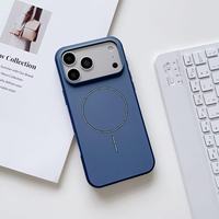 Coque de téléphone à chargement sans fil, style tendance, vente en gros, accessoires de téléphone pas chers pour iPhone 17 16 15 Pro Max et Samsung S25 Ultra