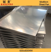 BAKE PRO Plaque en aluminium avec taille 600x800mm d'ustensiles de cuisson pour boulangerie