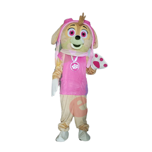 Оптовая продажа, Забавный костюм-талисман с изображением собаки в синем небе, собаки для Хэллоуина, вечеринок, вечеринок, забавных и других причудлиых случаев - Product Image 4