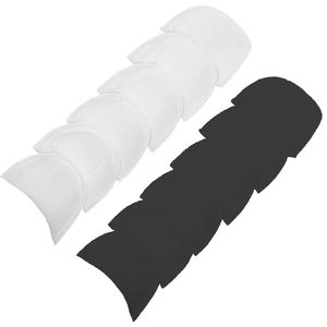 9 Pares de <span class=keywords><strong>Hombreras</strong></span> Blancas de Alta Calidad de 1/2'' Marca D&D, Almohadillas de Esponja para Coser, Accesorios de Ropa para Blazers y Camisetas, Unisex - Product Image 1