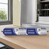Scellant structurel pour panneaux en aluminium de mur-rideau et façades en pierre avec mouvement de dilatation de classe 35, durcissement à température ambiante