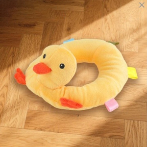 Jouet en peluche couineur pour animaux de compagnie, directement de l'usine - Jouet pour chien en corde de coton et canard en caoutchouc - Product Image 3