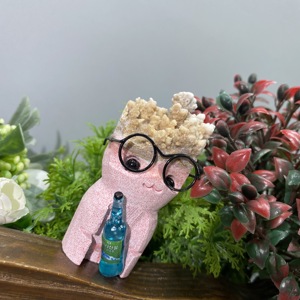 Venta al por mayor a granel LandCrystal Natural Mix Style Calcita <span class=keywords><strong>Groot</strong></span> Escultura Mineral Especímenes Muñeca tallada a mano - Product Image 1
