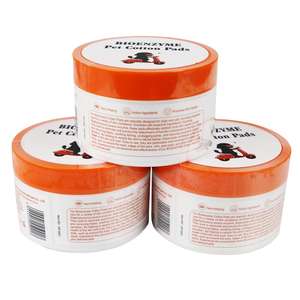 ハーブ薬白鳥猫の真菌ワイプ猫の創傷薬真菌のマンジかさぶた創傷ウジ生物酵素動物用綿パッド - Product Image 1