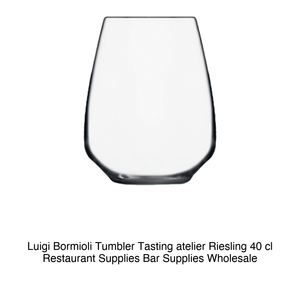 แก้วไวน์รีสลิง Deg.Atelier 40 cl Luigi Bormioli สูง 10.8 ซม. เส้นผ่านศูนย์กลาง 6 ซม. - Product Image 2