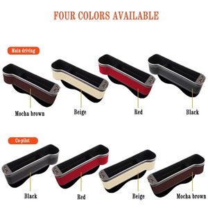 Produits de dropshipping 2026, organisateur de rangement pour siège de voiture avec porte-gobelet, boîte de rangement avec 2 chargeurs USB, agent de dropshipping - Product Image 4