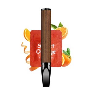 Fashion Sweet Orange Core Aromatherapy Vaporless Flavored Smokeless Personal Wood Essential Oil <b>Diffuser</b> Pendant Inhaler - Product Image 1