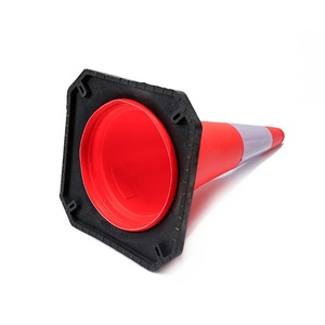 Cono de seguridad de plástico PE, solución de seguridad naranja de alta calidad, 1000MM, 5 KG - Product Image 3