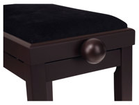 CE Certified Birch Adjustable Height Church Piano Bench 66.5x32.5x57.5cm Musical Instrument Accessory FENG SHANG HONG RU