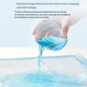 Coussinets d'urine anti-fuite pour chat <span class=keywords><strong>et</strong></span> chiot, super absorbant, coussinets d'entraînement pour animaux de compagnie <span class=keywords><strong>comme</strong></span> une couche pour la formation à la propreté - Product Image 6