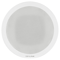 Haut-parleur de plafond de réseau industriel TP-LINK TL-SPK201C-PoE/DC 20W avec gestion NVR et prise en charge des appels à distance Composants industriels