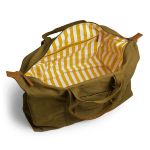 Maletas, Bolsa para Portátil, Lona Impermeable, Gran Capacidad, Unisex, Bolsa de Viaje, Bolsa de Lona de Moda para Exteriores, Cierre de Cremallera - Product Image 2