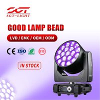 19*40W Bee Eyes 19 projecteurs LED 19x15W Zoom Wash Moving Head Light DMX512 Écran couleur pour événements, mariages et fêtes