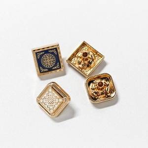 Bottoni in Metallo Smaltato in Lega di Zinco Dorati e Argentati Personalizzati per Camicie da Uomo, Fornitura di Fabbrica - Product Image 6