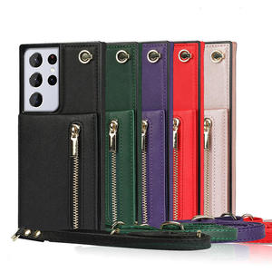 <span class=keywords><strong>Custodia</strong></span> a portafoglio con cerniera <span class=keywords><strong>per</strong></span> cordino lungo di lusso <span class=keywords><strong>per</strong></span> Samsung Galaxy <span class=keywords><strong>S22</strong></span> <span class=keywords><strong>ultra</strong></span> S20FE Note 10 S9 plus S10 S21 S22plus - Product Image 2