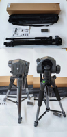 Trépied de Caméra 170cm avec Support de Téléphone et Anneau Lumineux, Rotation pour Appareil Photo DSLR, Support de Téléphone avec Bluetooth