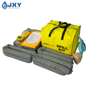 Kits universales de 80L para derrames de materiales corrosivos, fluidos comunes como derrames de refrigerante, etanol, pesticidas, solventes y agua. - Product Image 4