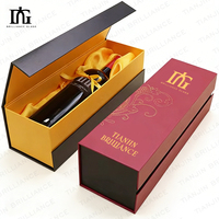 Emballages en carton rigide pliables magnétiques de luxe personnalisés pour mariage, boîtes cadeaux pour bouteilles de champagne, whisky, vin rouge
