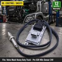 Capteur d'oxygène et d'azote de haute qualité 22827992 5WK97373 pour VOLVO FH FM Capteur NOx 24V