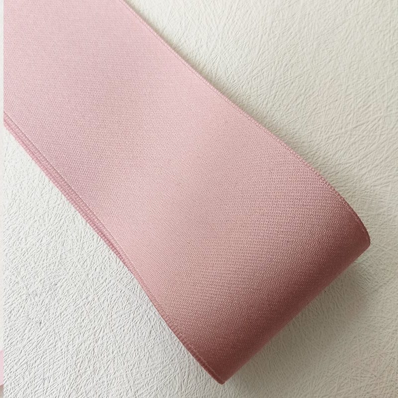 Organic Cotton Satin Ribbon Custom Printing Zero-Waste Luxury Packaging & Craft Ribbon