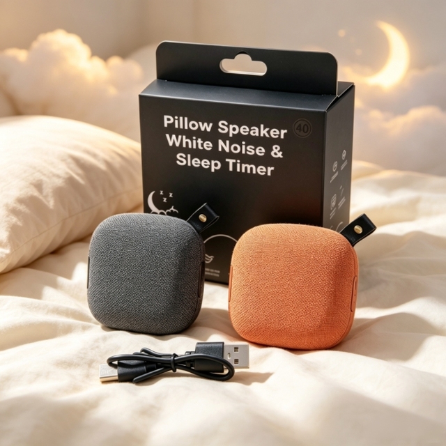 Compact Under Pillow Wireless Bone Conduction Speaker New Design for Sleeping