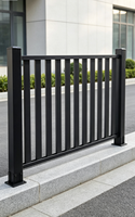 Rampe de balcon moderne en aluminium, garde-corps de terrasse, main courante d'escalier, garde-corps de véranda extérieur Mehonor MH-699, garantie 5 ans, installation facile