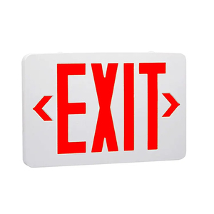 Fire Safety Universal Installation <strong>Exit</strong> Signage 120V 277V Dual Voltage <strong>LED</strong> Indicator Emergency Light <strong>Exit</strong> - Product Image 4