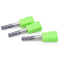 Fresa de esquina de cuello largo, 1mm, 2mm, 3mm, 4mm, R0.1/0.1r0.2/R0.5, extremo CNC R, cortador de acero de carburo de tungsteno