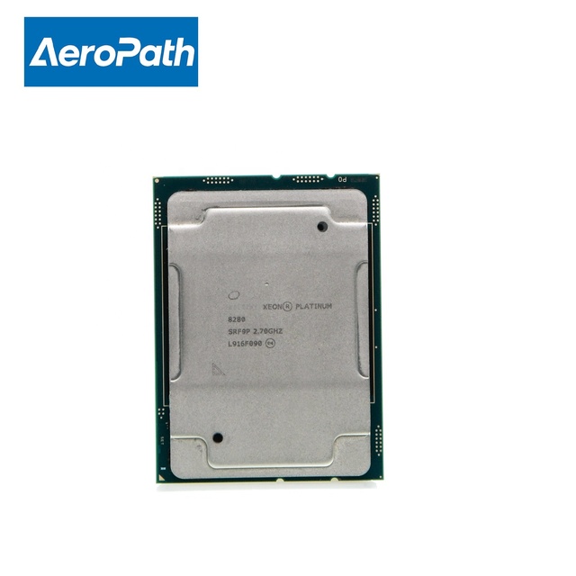 New Xeon Platinum 8280 Server Processor 28 Cores 38.5M Cache 2.7 GHz 1 TB Max Memory Virtualization Technology in Stock