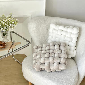 <span class=keywords><strong>Coussin</strong></span> décoratif en gros-Oreiller en peluche tissé carré, adapté au <span class=keywords><strong>coussin</strong></span> de chaise et au dos de canapé - Product Image 3