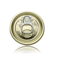 Couvercle Fabricant Diamètre 52mm #202 Couvercle en étain ouvert pour aliments en conserve et sauce tomate