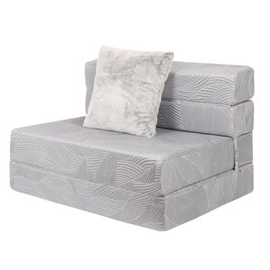 Bọt Vải <span class=keywords><strong>Futon</strong></span> Ghế Nhỏ Giá Rẻ Sofa Nệm Hiện Đại Gấp <span class=keywords><strong>Futon</strong></span> Ghế Sofa Giường Ngủ Chuyển Đổi Đồ Nội Thất - Product Image 1